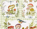 Quilters Cotton SW Mushroom Patch 100% Cotton
