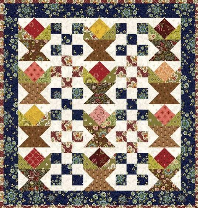 Social Climber Whatnots Quilt Kit by Kim Diehl