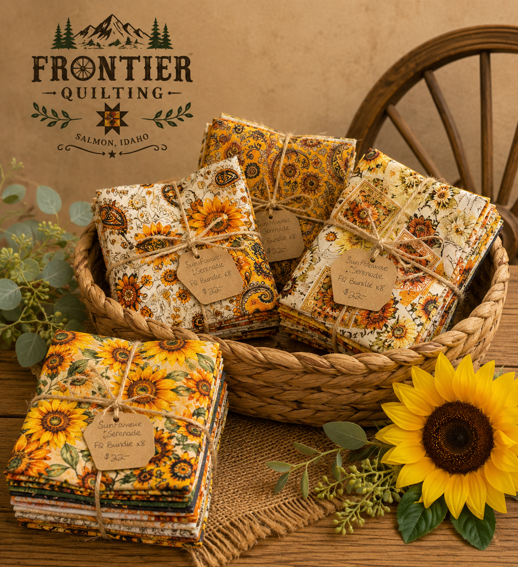 Sunflower Serenade Fat Quarter Bundle Assortment