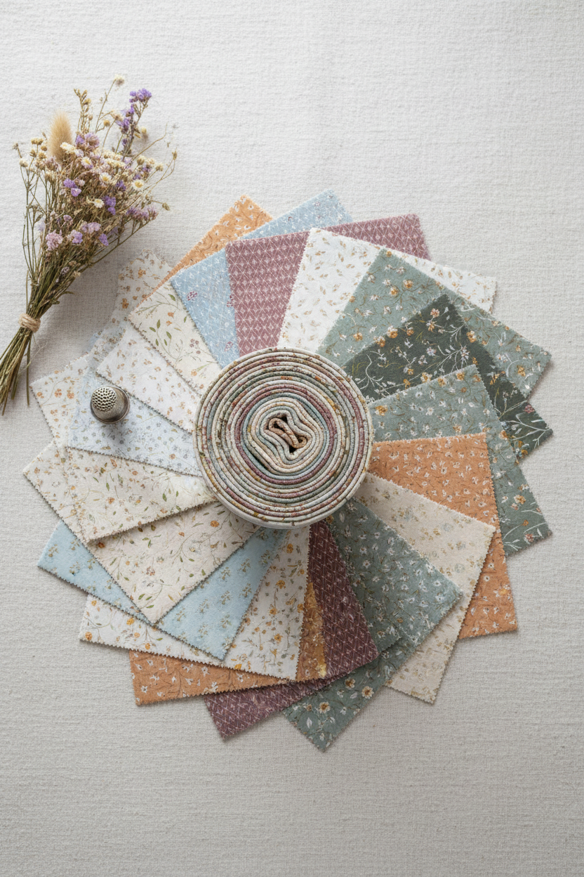 Threads of Grace Flat Lay
