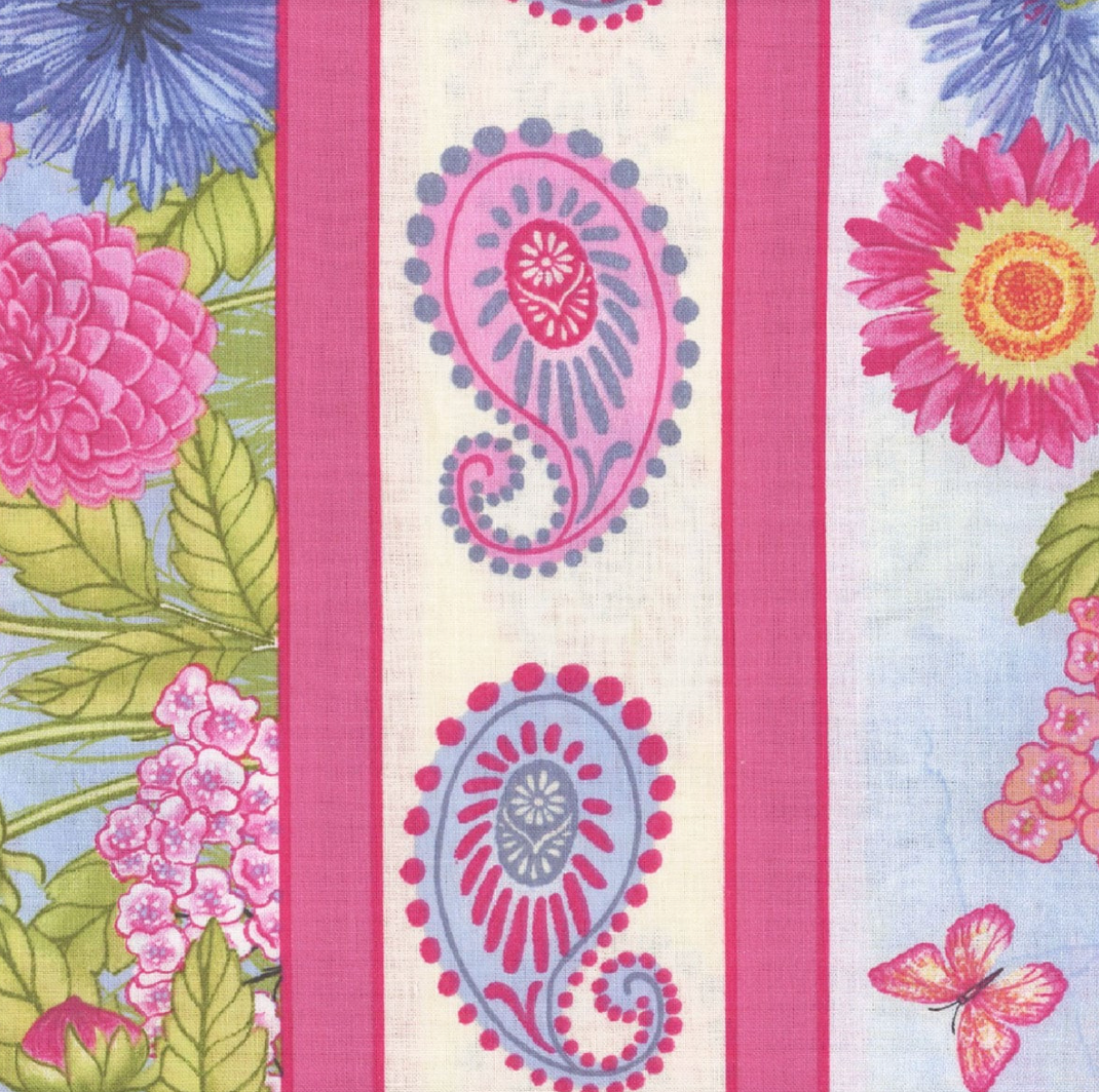 Wilmington Prints Paisley Punch 100% Cotton